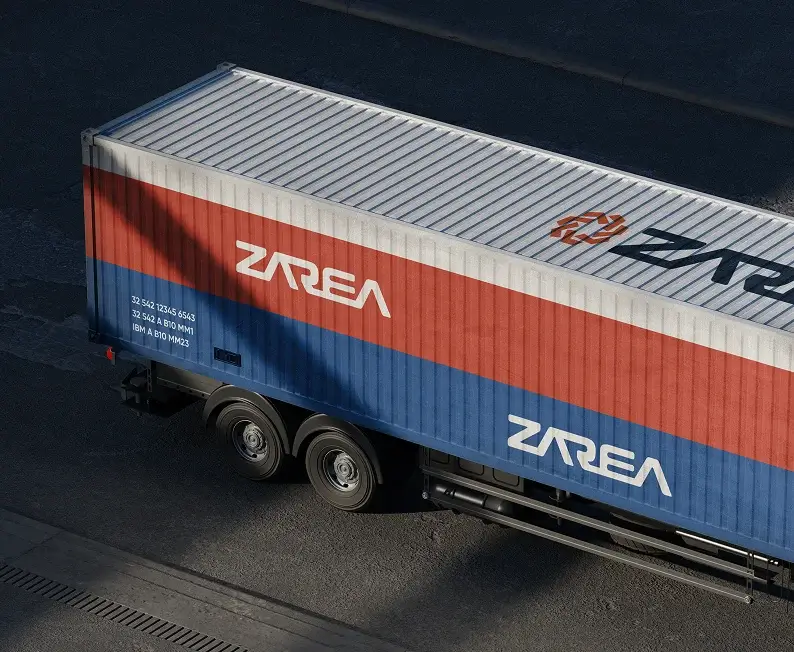 Zarea delivery truck