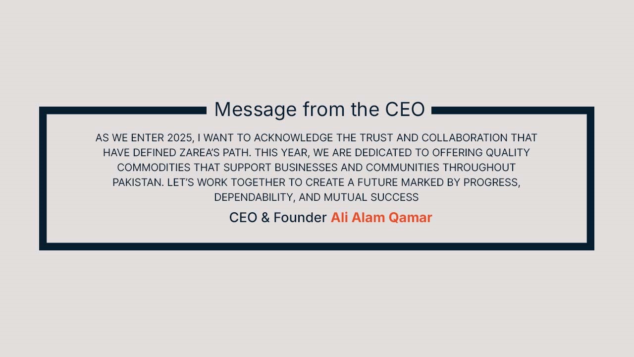Zarea’s New Year Message – Embracing Opportunities Across All Commodities